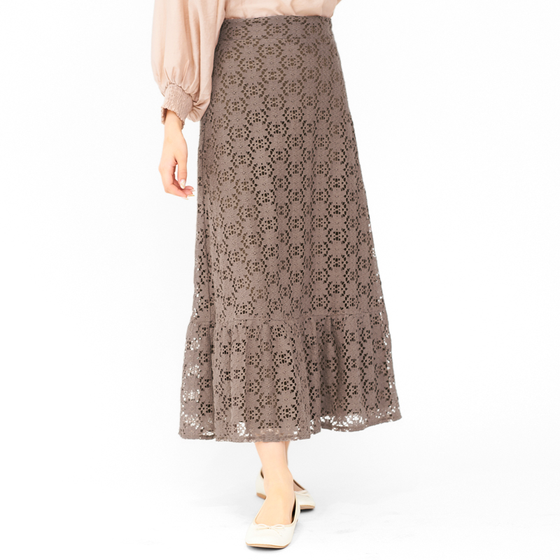 【OUTLET】feminine tiered skirt 〜ﾌｪﾐﾆﾝﾃｨｱｰﾄﾞｽｶｰﾄ