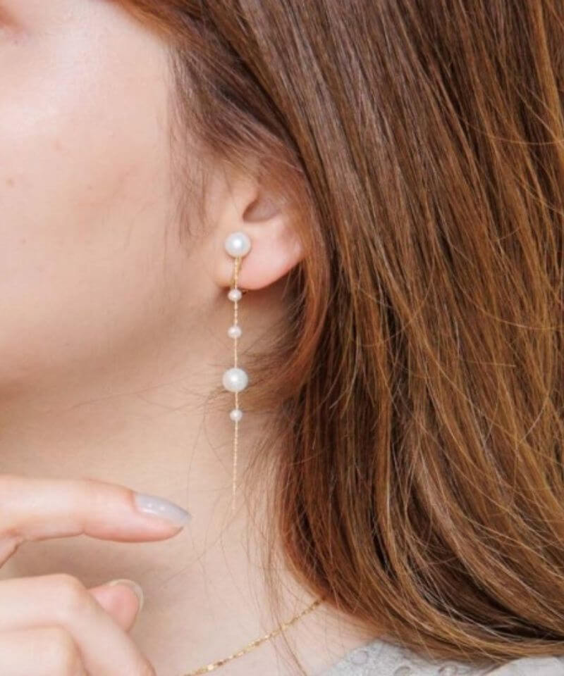 drop pearl earring 〜ﾄﾞﾛｯﾌﾟﾊﾟｰﾙｲﾔﾘﾝｸﾞ
