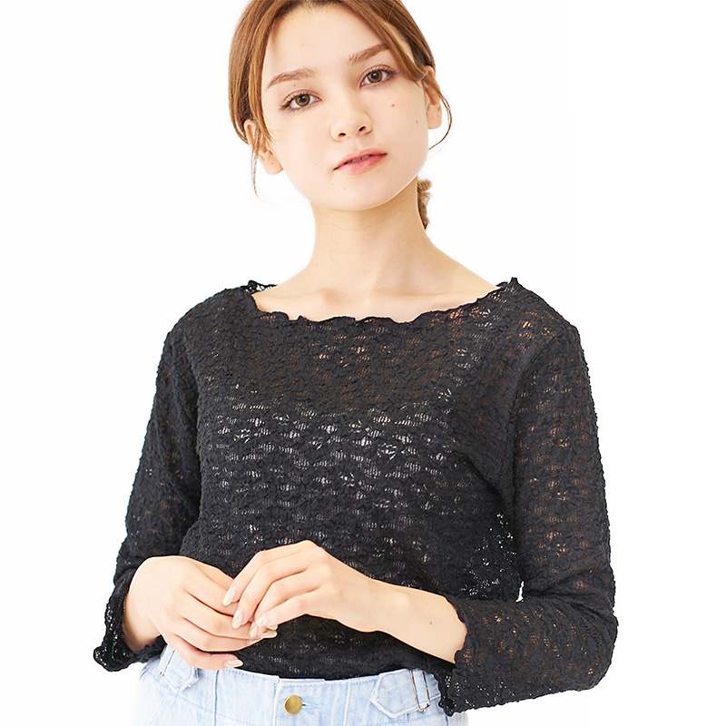 【OUTLET】shabby lace top3 〜ｼｬﾋﾞｰﾚｰｽﾄｯﾌﾟ3