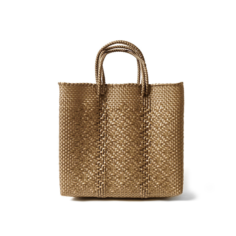 MERCADO BAG - ROMBO - Gold (S)