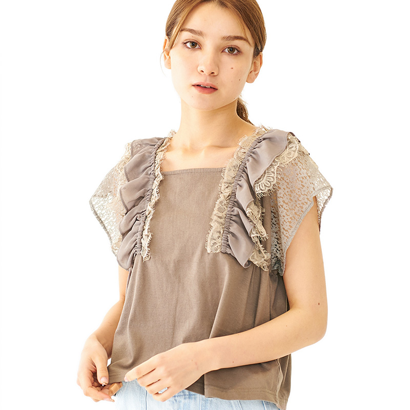 【OUTLET】lacy mix Ts 〜ﾚｰｼｰﾐｯｸｽﾃｨｰｽﾞ