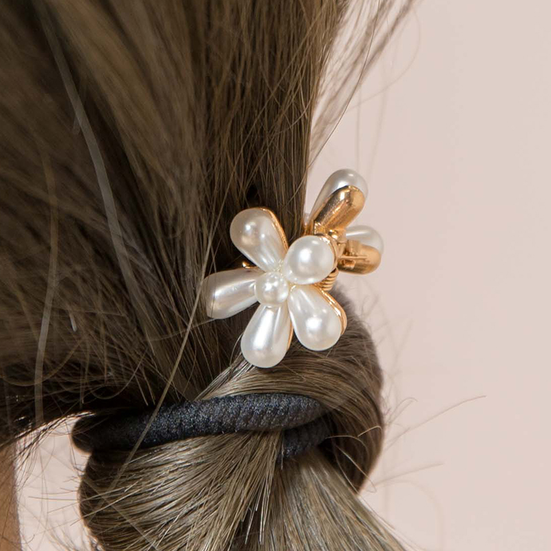 pearl petal clip `߰ٸد