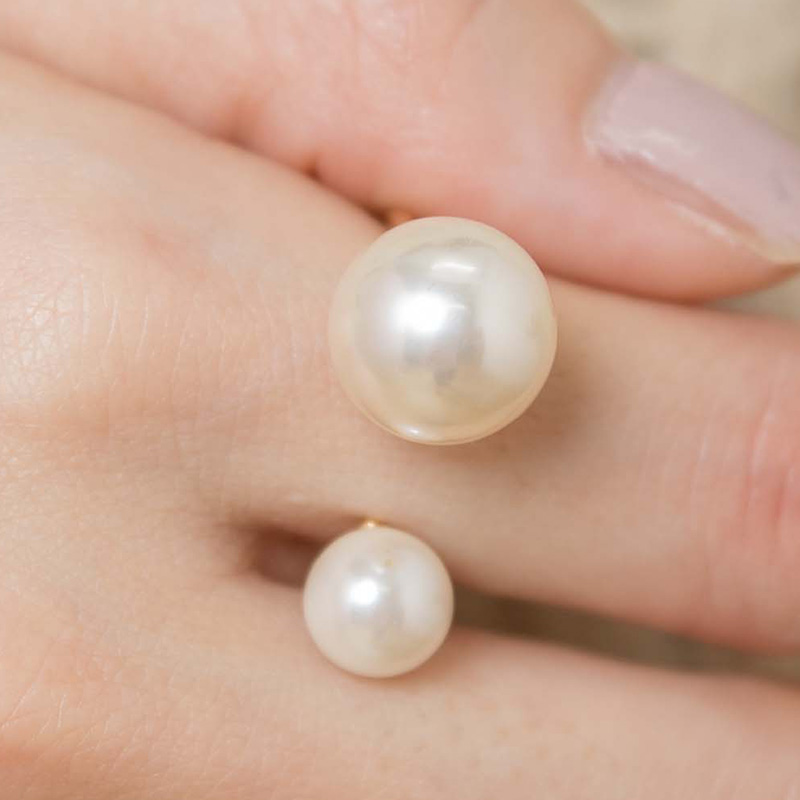 double pearl ring`߰ݸ