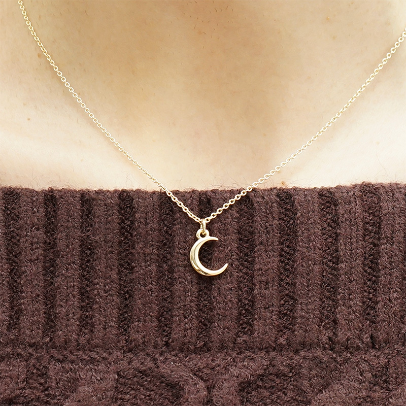 little moon necklace`Ѱȯڽ