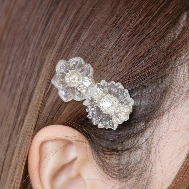 新しいブランド 受注956 ヘアクリップ ハンドメイド ヘアアクセサリー 