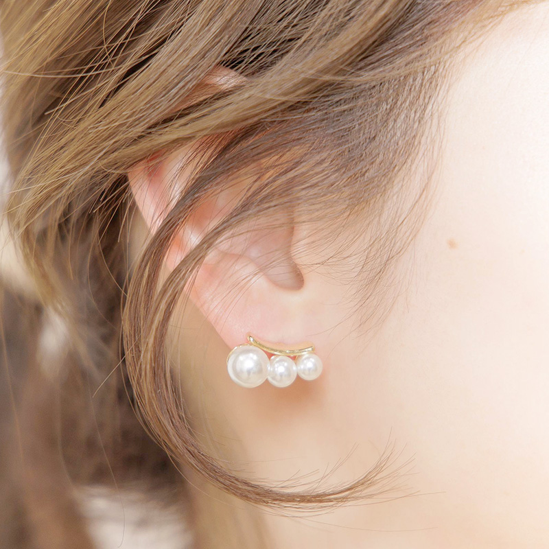 icicle pearl pierce～ｱｲｼｸﾙﾊﾟｰﾙﾋﾟｱｽ | flower／フラワー公式通販