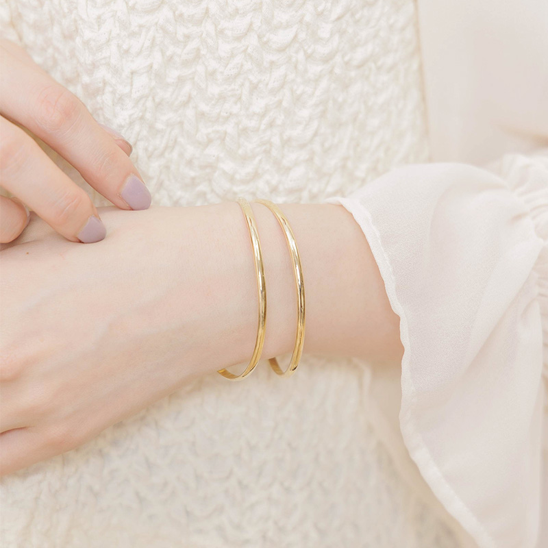 double line bracelet〜ﾀﾞﾌﾞﾙﾗｲﾝﾌﾞﾚｽﾚｯﾄ