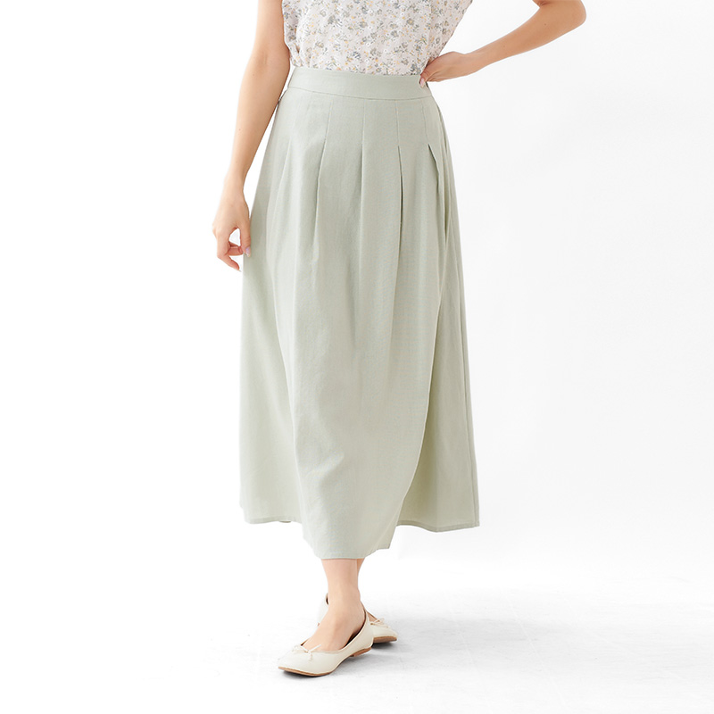 【OUTLET】airy tuck skirt〜ｴｱﾘｰﾀｯｸｽｶｰﾄ