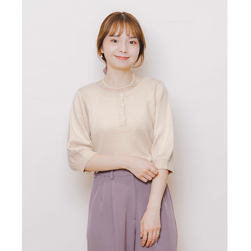 【OUTLET】lady half knit〜ﾚﾃﾞｨﾊｰﾌﾆｯﾄ