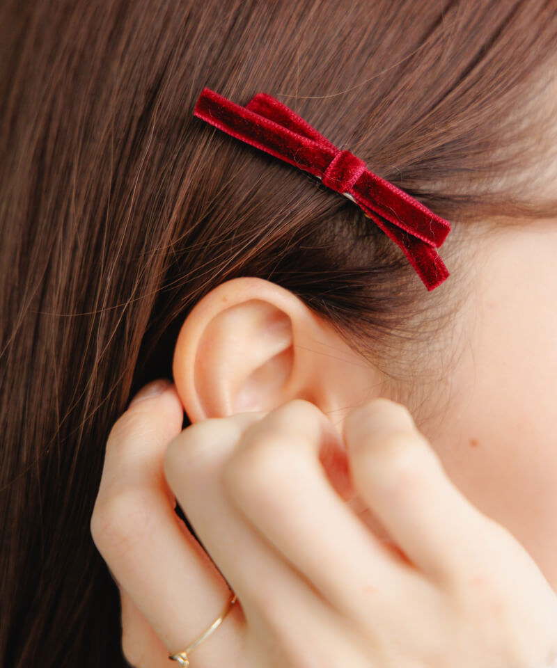 petit ribbon clip〜ﾌﾟﾁﾘﾎﾞﾝｸﾘｯﾌﾟ(2pc)