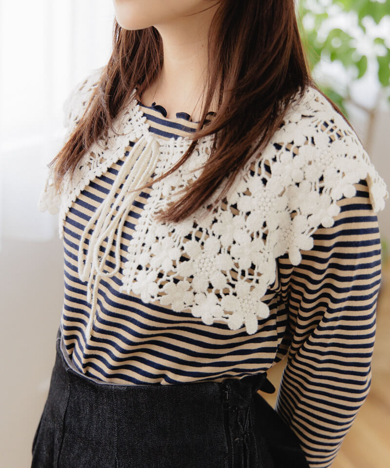 blooming lace collar`ٰݸڰװ