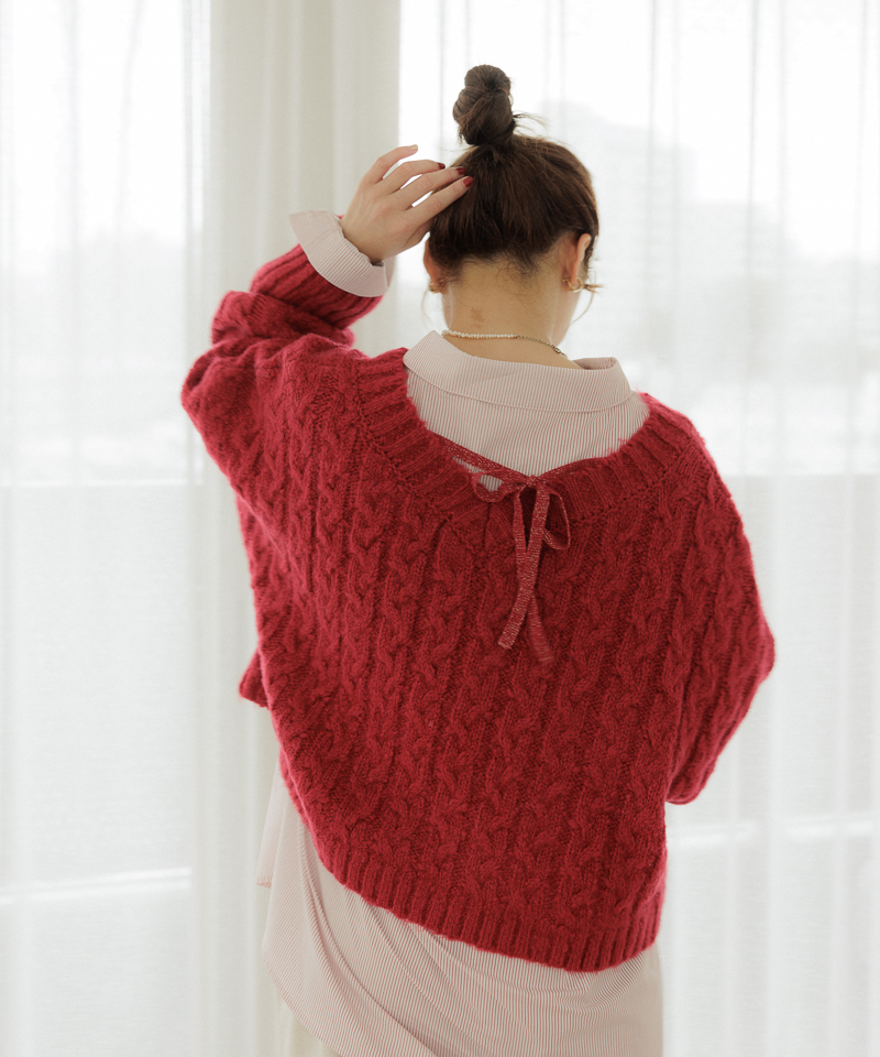 yOUTLETzchewy aran knit`Ư