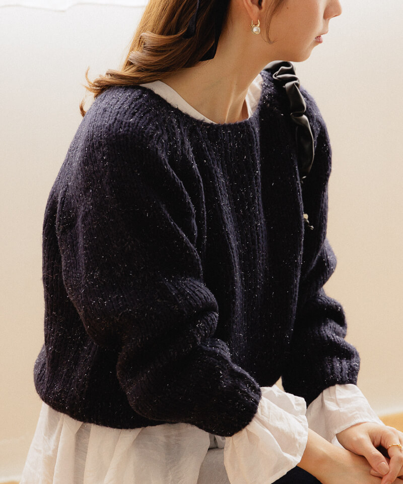OUTLET】powder color knit～ﾊﾟｳﾀﾞｰｶﾗｰﾆｯﾄ | flower／フラワー公式通販