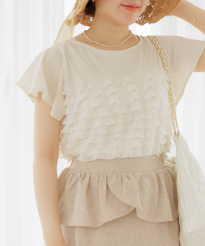 y30%OFFzmany frill Ts`ưè