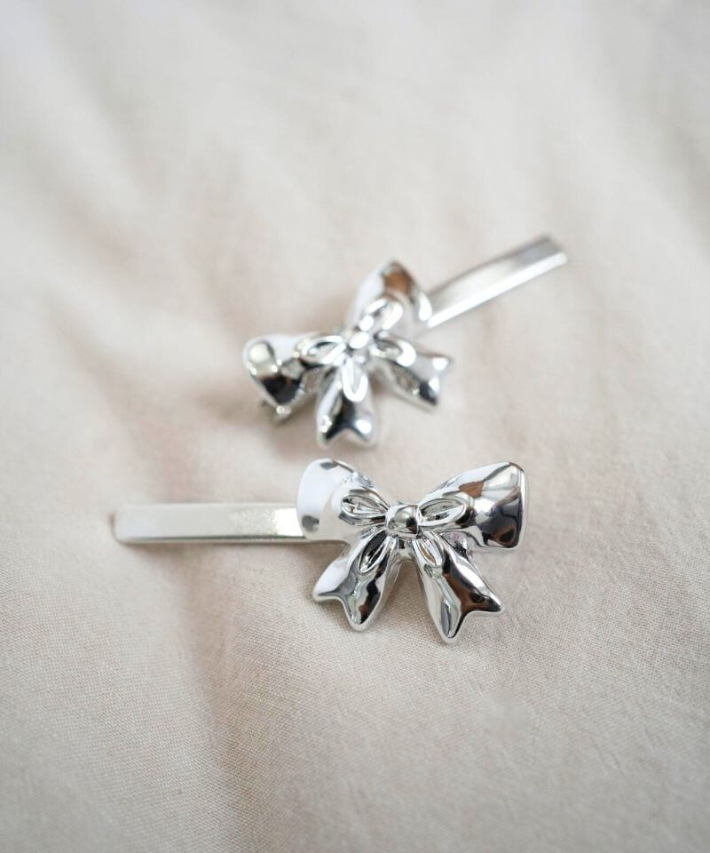 metallic ribbon pin`د