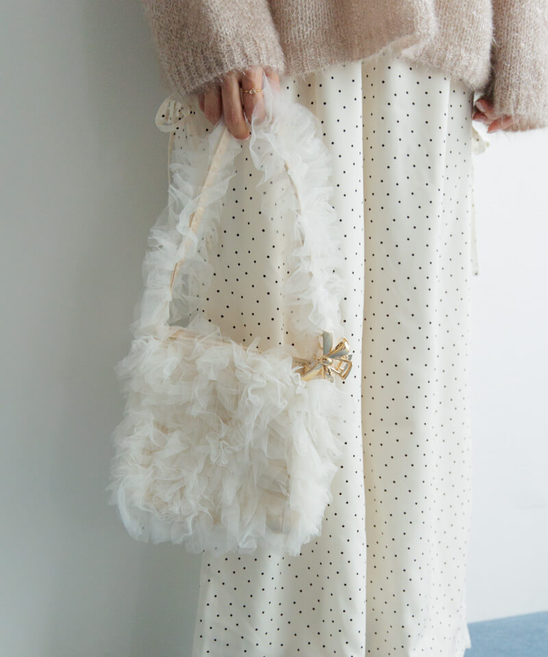 frill tulle bag`ޯ