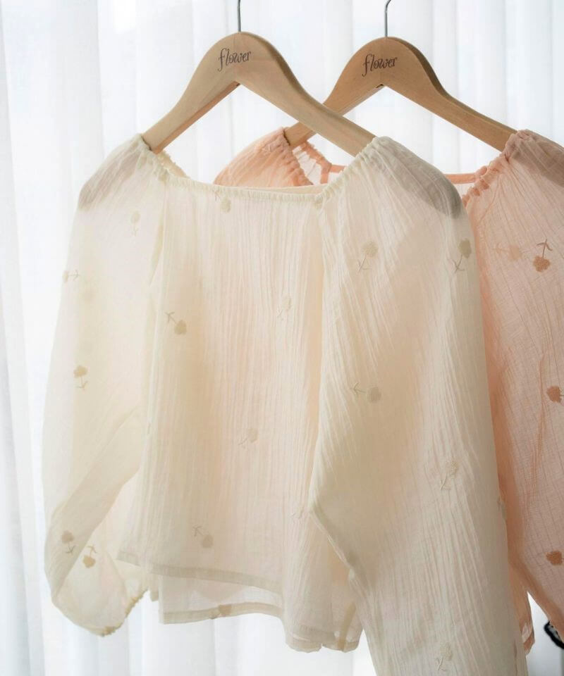 fluffy sheer blouse`ׯ̨׳