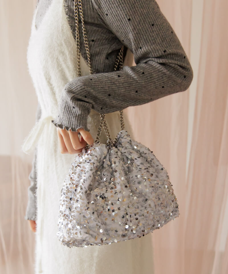 spangle chain bag`ݺޯ