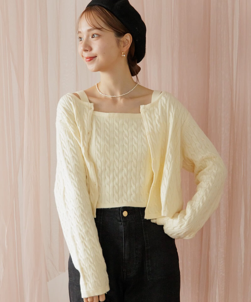 cable ensemble knit`ٱݻƯ