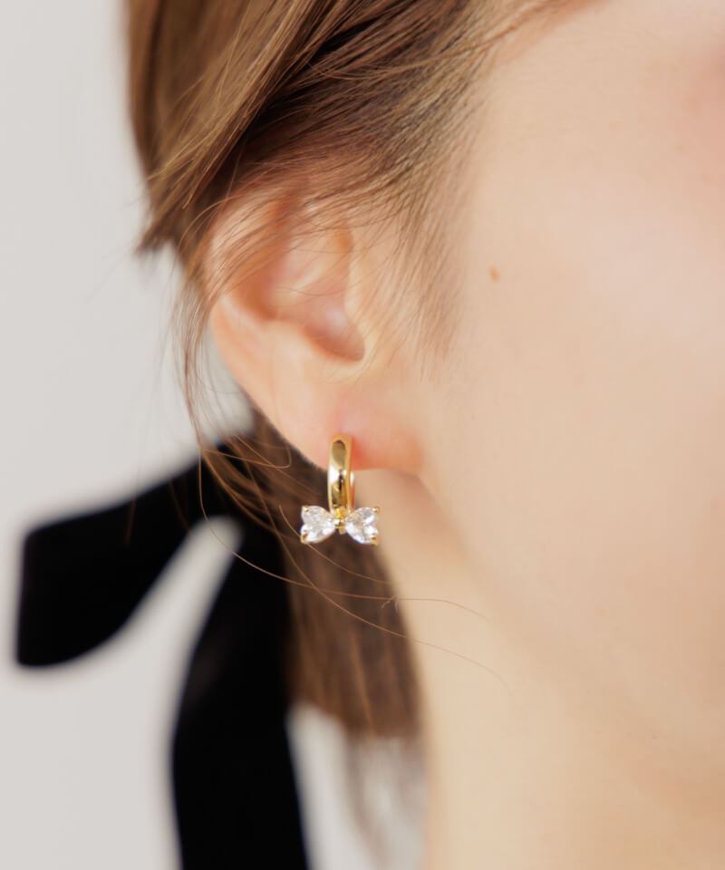 cystal ribbon pierce`ؽ߱