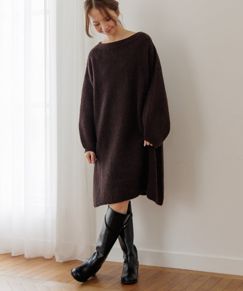 warmy knit onepiece2`аƯ߰2