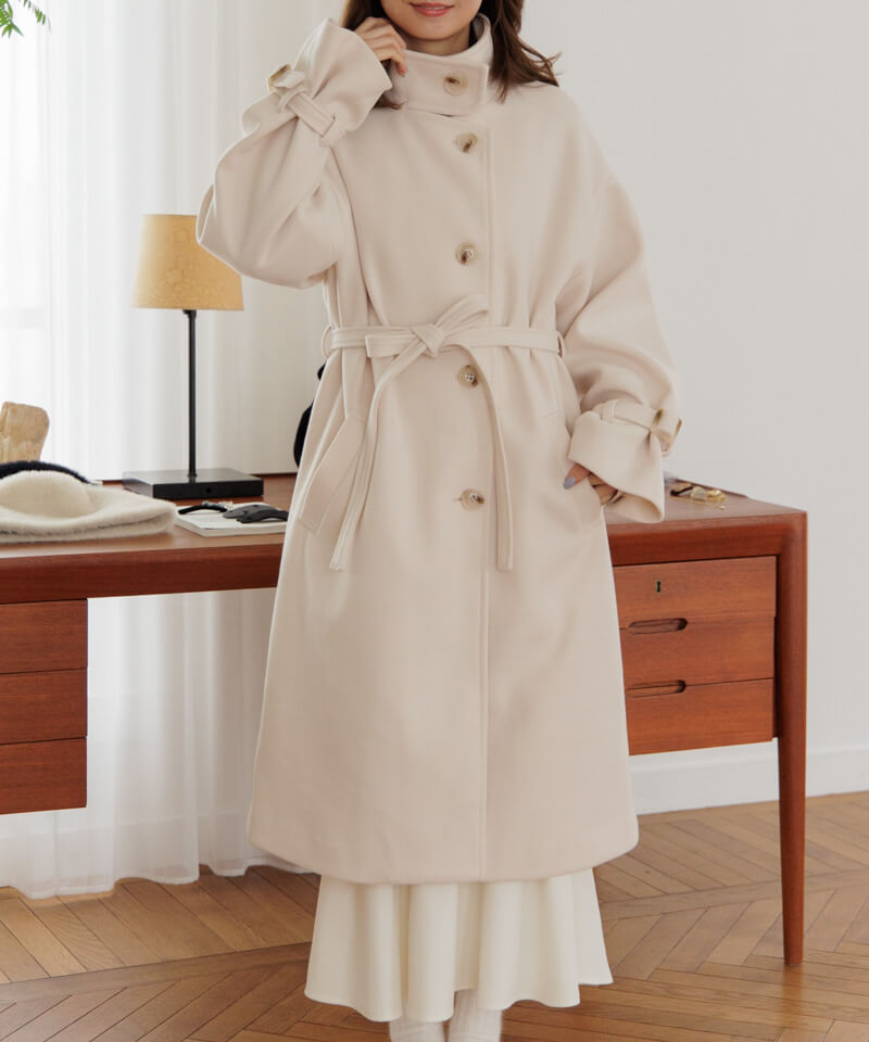 powdery long coat`߳ذݸ޺