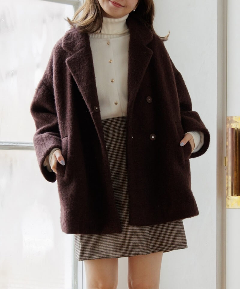 fluffy cocoon coat`ׯ̨ݺ