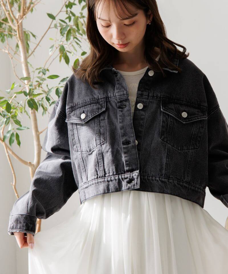 short denim jacket`Ѽެ