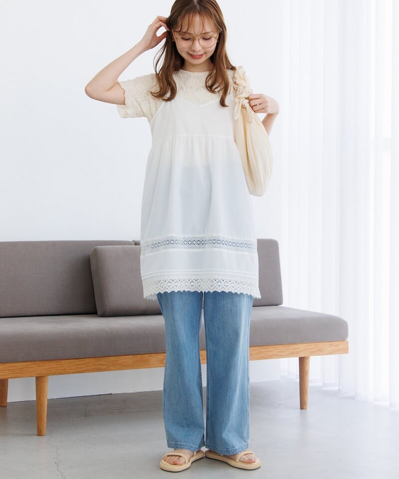 lacy layered onepiece`ڰڲ԰߰