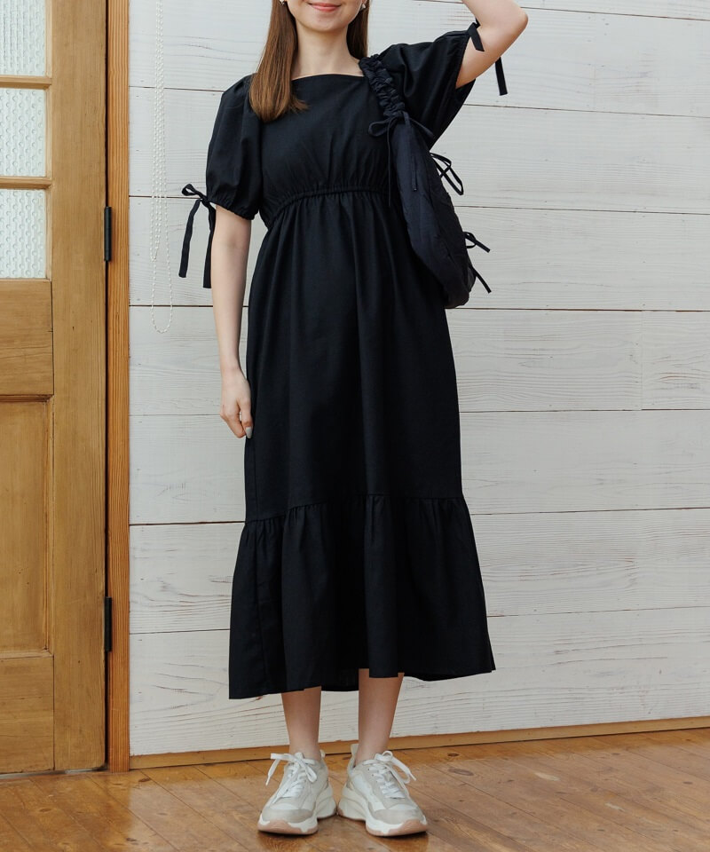 natural puff onepiece`߰