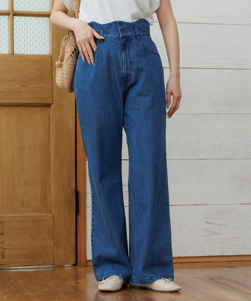 petal denim pants2`2