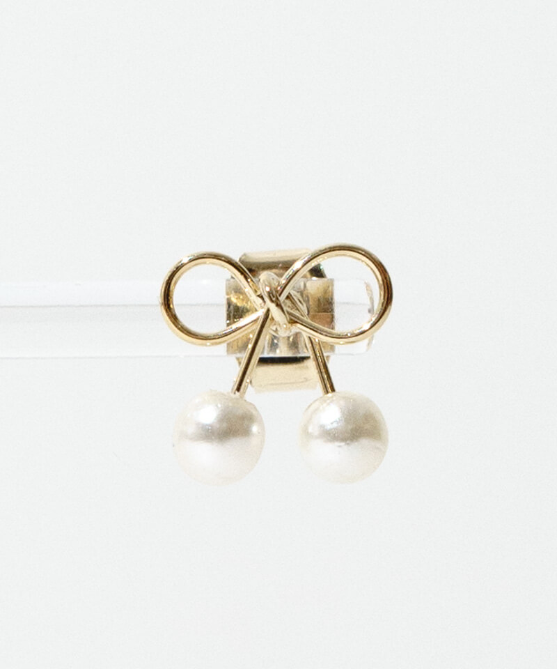 cherry ribbon pierce`ذ߱