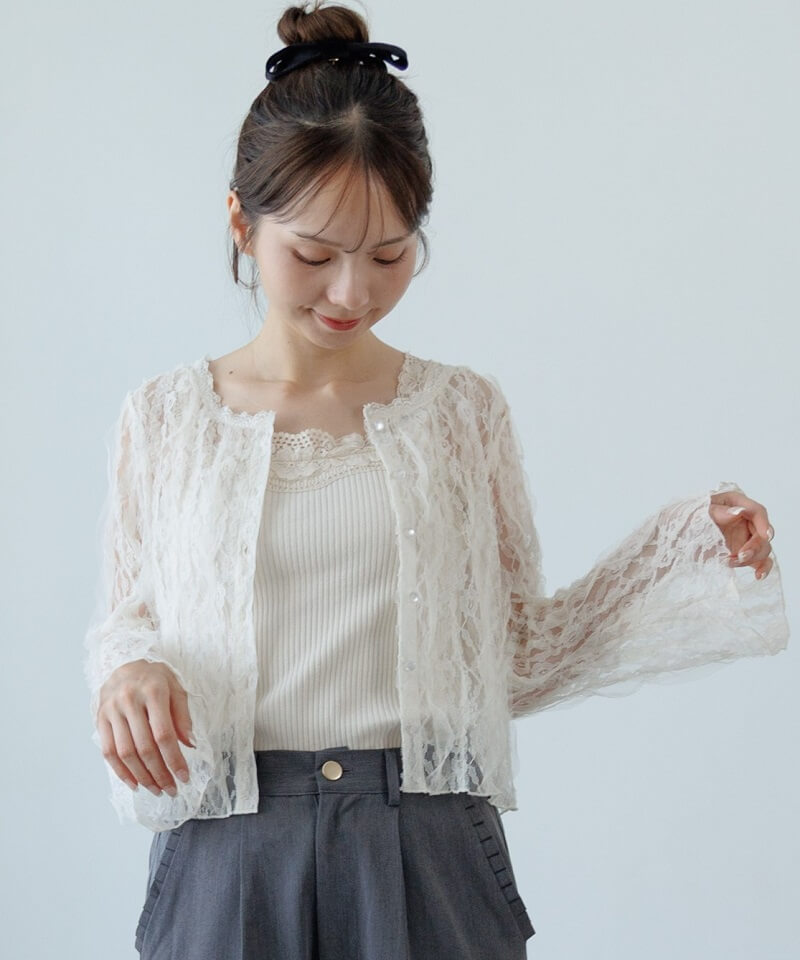 floral lace top`۰ڰį