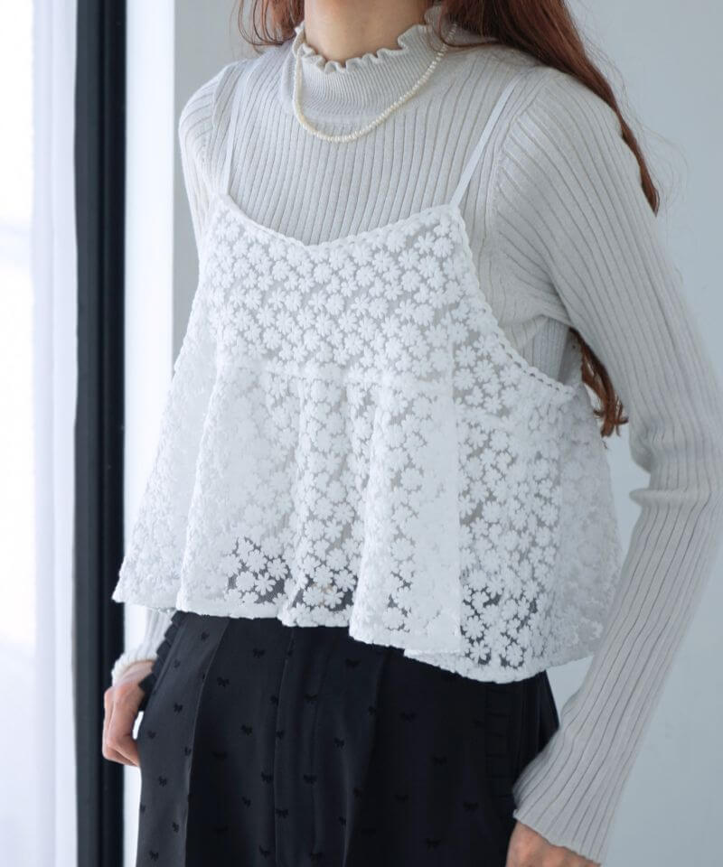 garden lace bustier`ްڰ޽