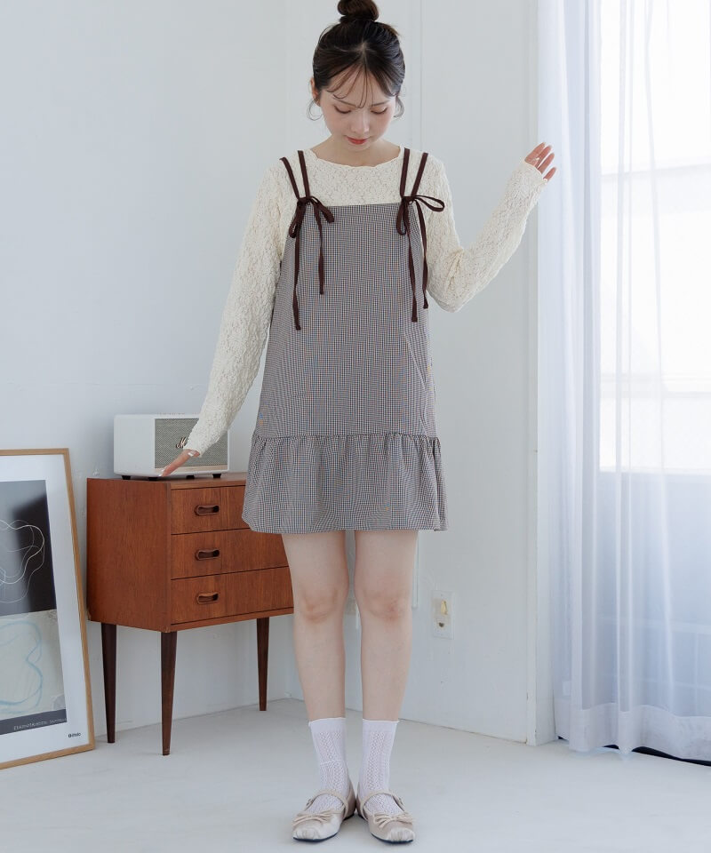 layered check onepiece`ڲ԰߰