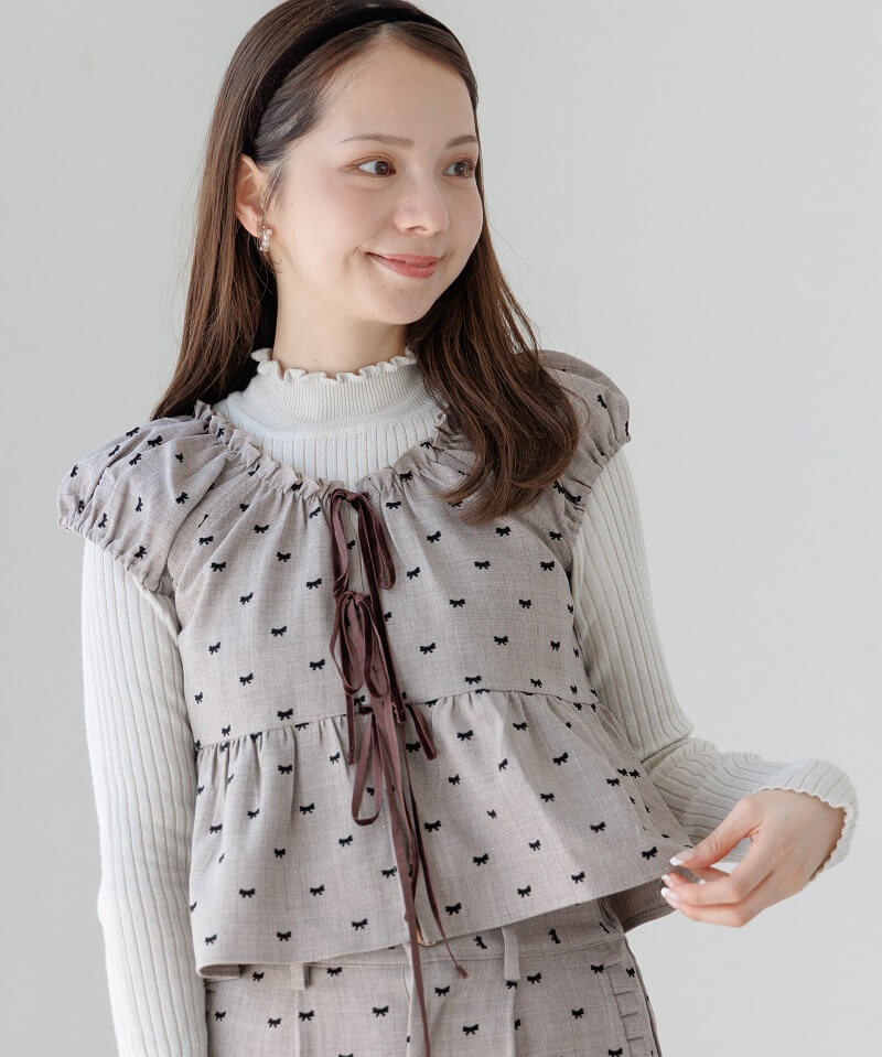 tiny ribbon bustier`ư޽