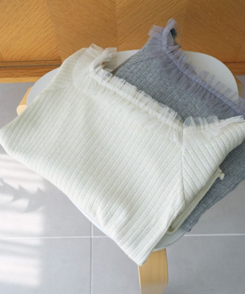sweet tulle top`į