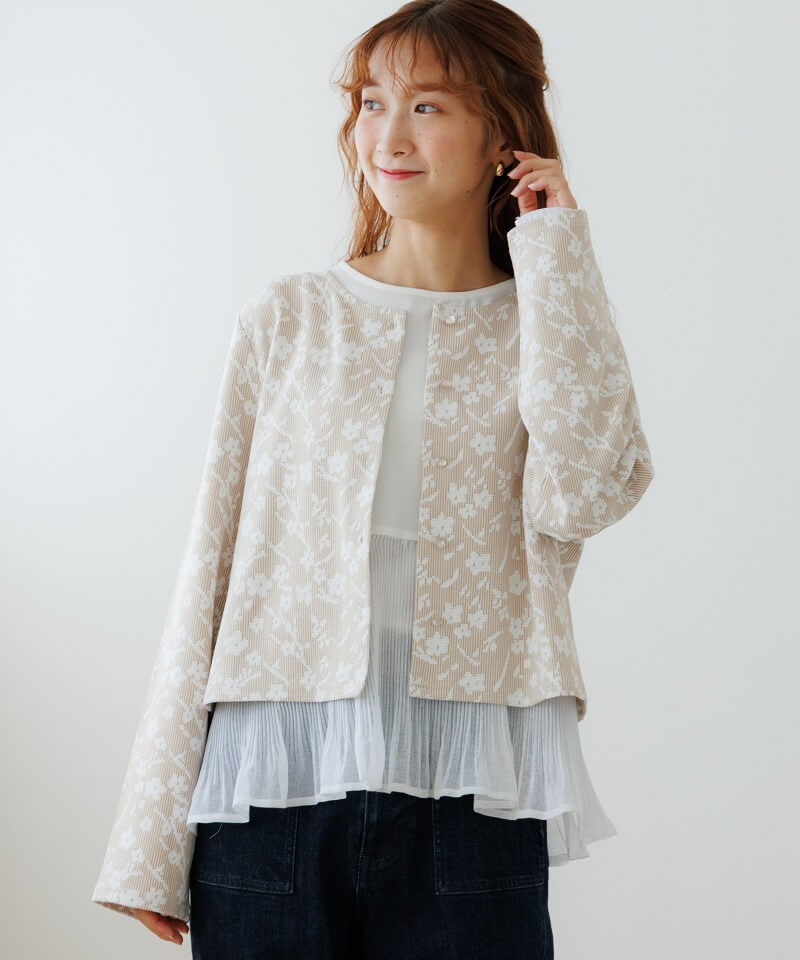 lumpy floral top`߰۰į