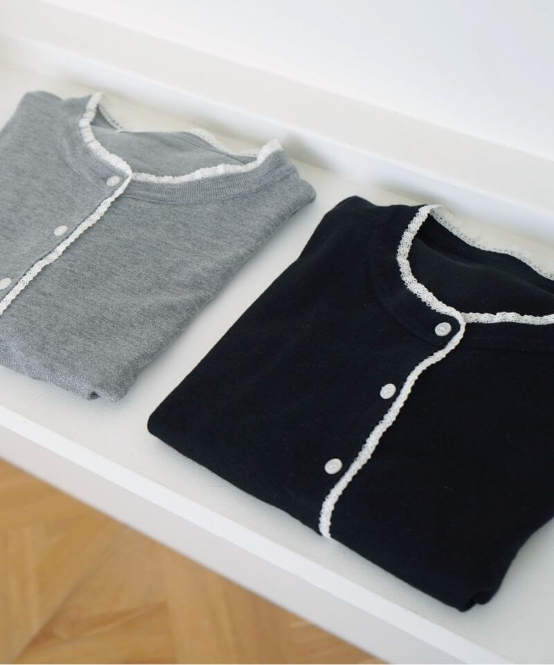 tiny frill cardigan`ưٶި