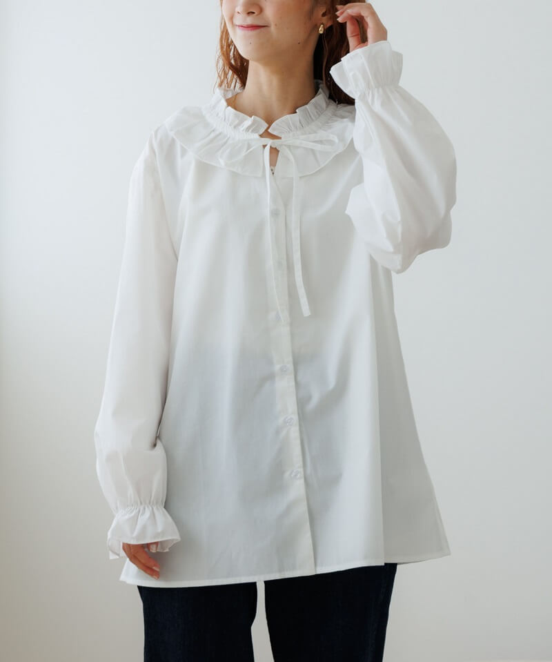 classic frill blouse`׼׳