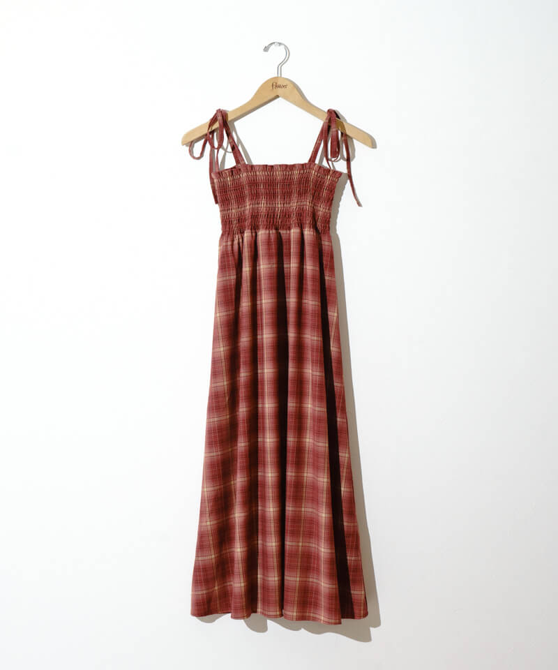 chic check onepiece`߰