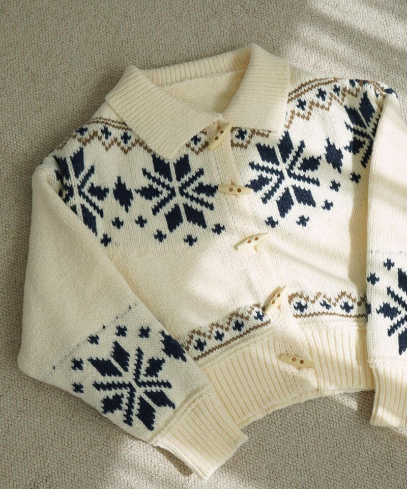 snowflake cardigan`ɰڰި