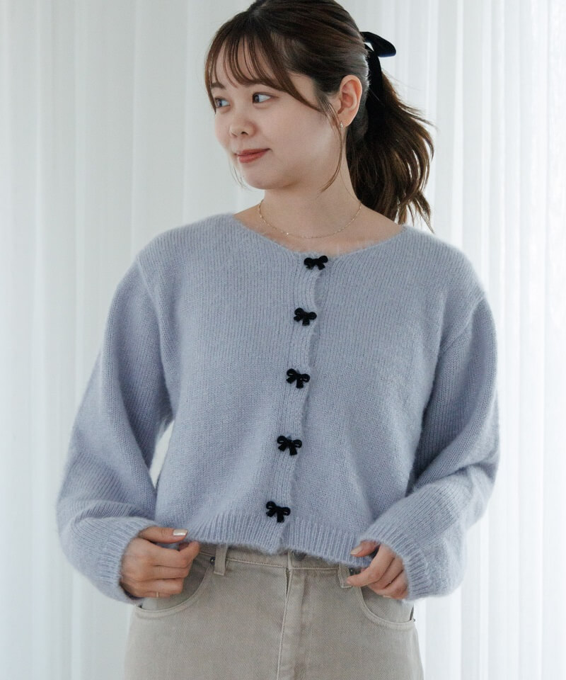 merry ribbon cardigan`ذݶި