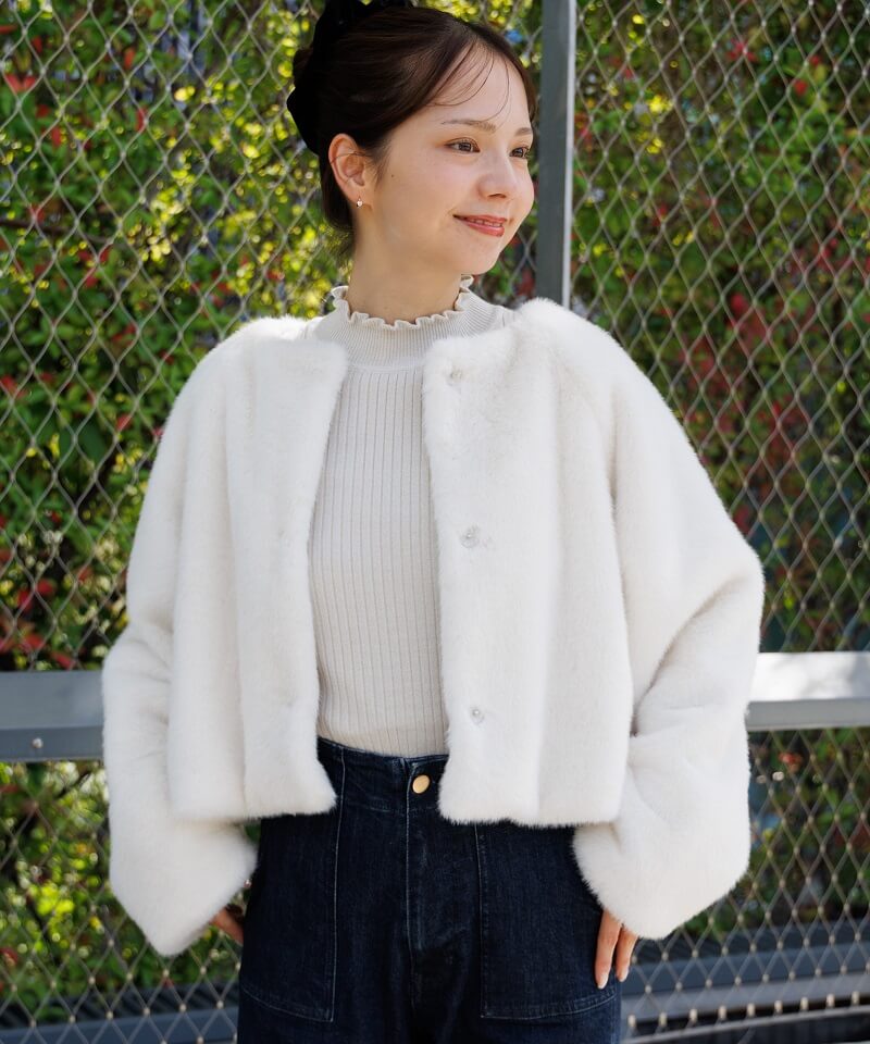 compact fur coat`߸̧