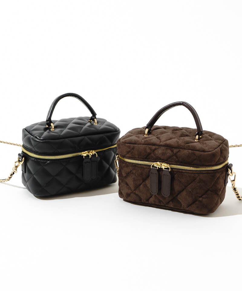 quilting vanity bag`èݸèޯ