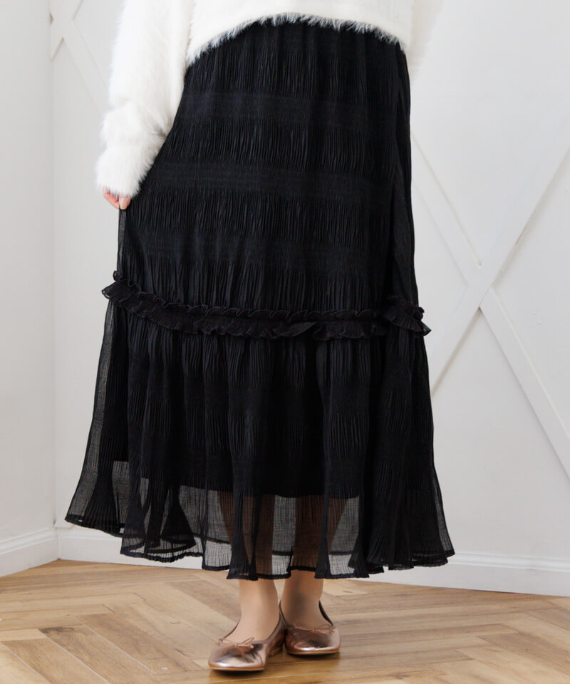eternal pleats skirt`ذ½