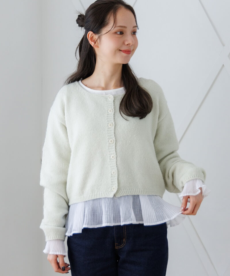 springy color cardigan�`����ݼް�װ���ި���