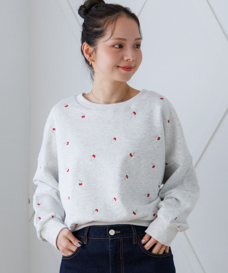 twinkle embroidery sweat�`ĩ�ݸٴ���۲��ذ�����