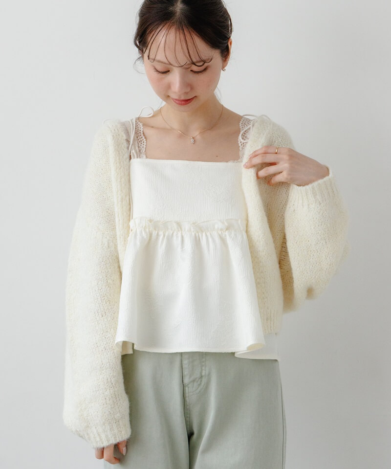 glitter knit cardigan�`��د��ƯĶ��ި���