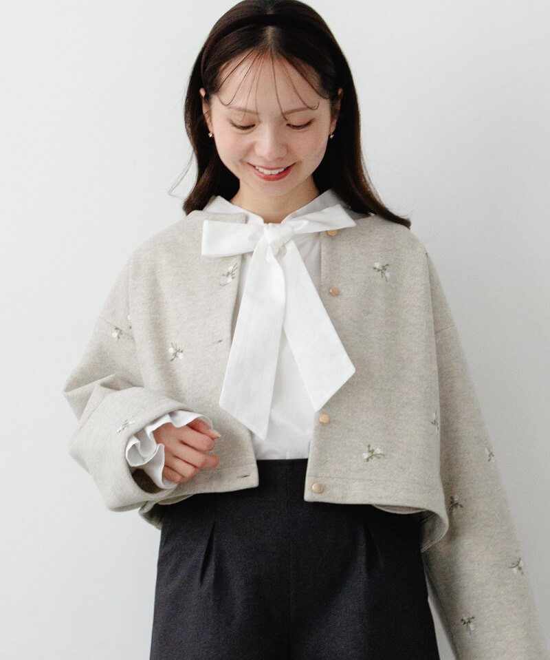 tiny bouquet jacket�`��ư�ް��ެ���